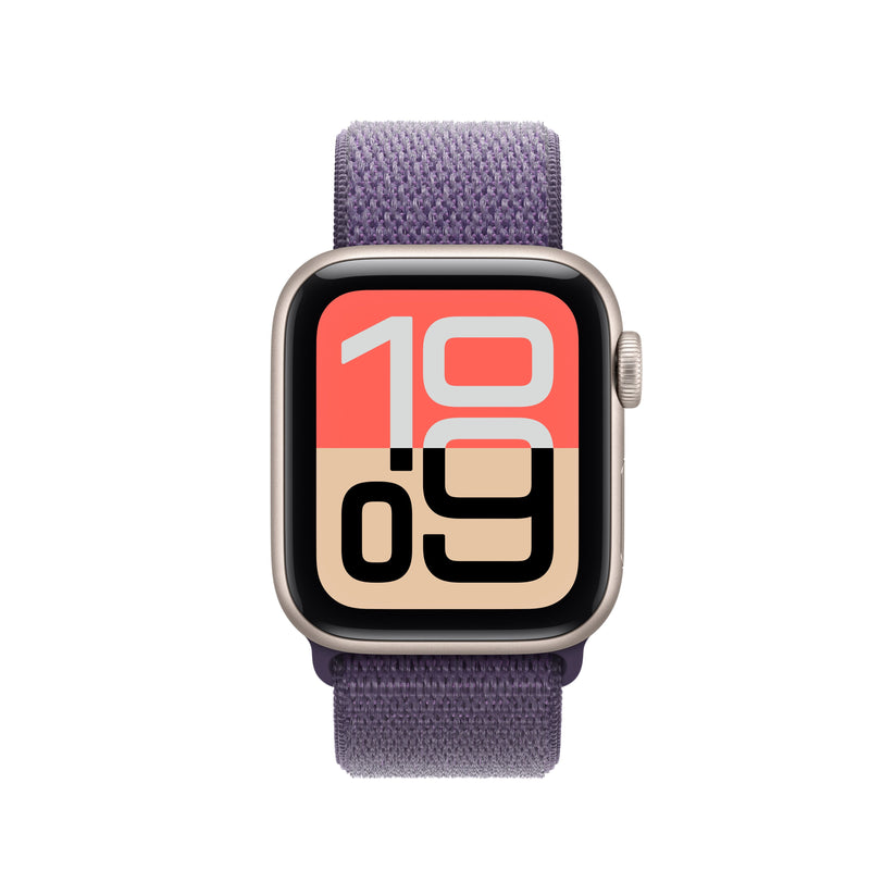 Řemínek pro Apple Watch 38/40/41 mm Apple mlžně fialový provlékací sportovní - iSTYLE CZ
