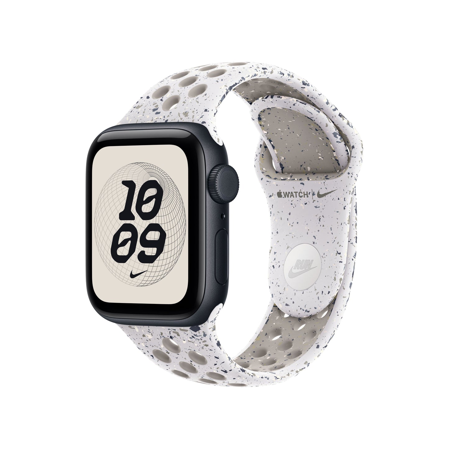 Řemínek pro Apple Watch 38/40/41 mm Apple Veiled Grey sportovní Nike - S/M - iSTYLE CZ
