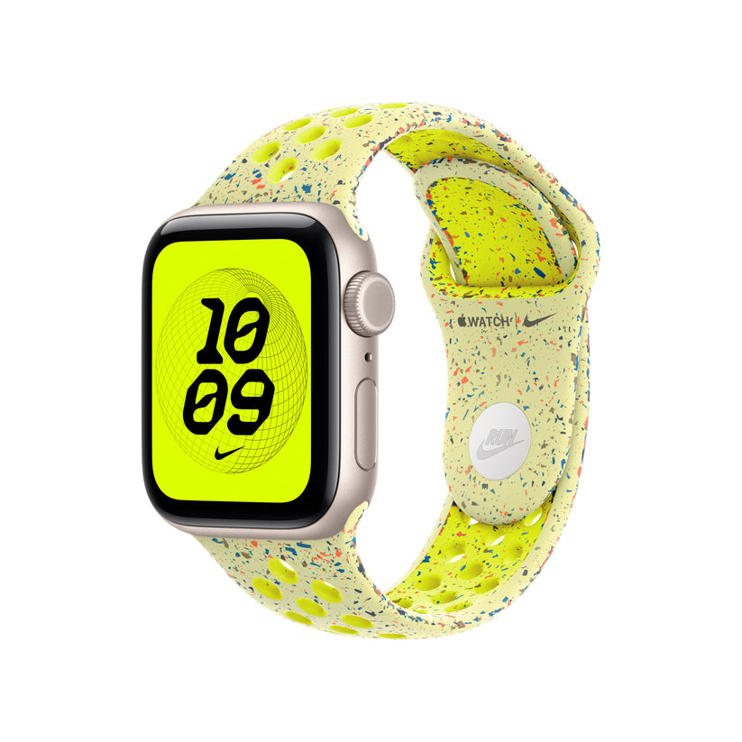 Řemínek pro Apple Watch 38/40/41 mm Apple Volt Splash sportovní Nike - M/L - iSTYLE CZ