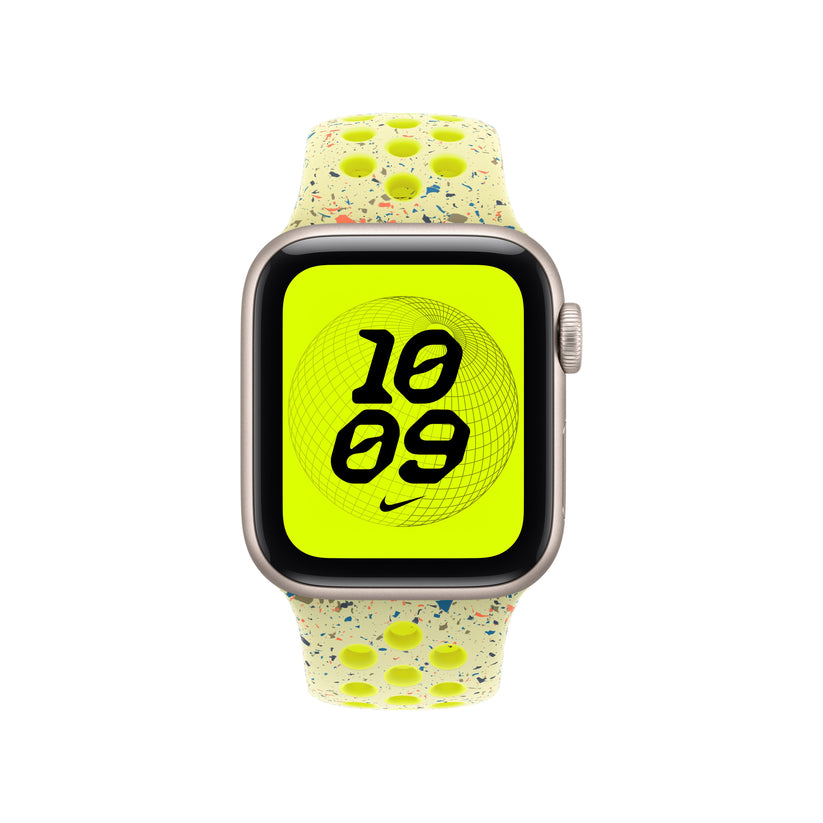Řemínek pro Apple Watch 38/40/41 mm Apple Volt Splash sportovní Nike - M/L - iSTYLE CZ