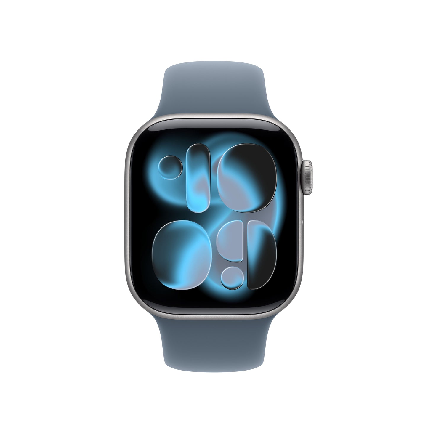 Řemínek pro Apple Watch 38/40/41/42 mm Apple ocelově modrý sportovní - S/M - iSTYLE CZ