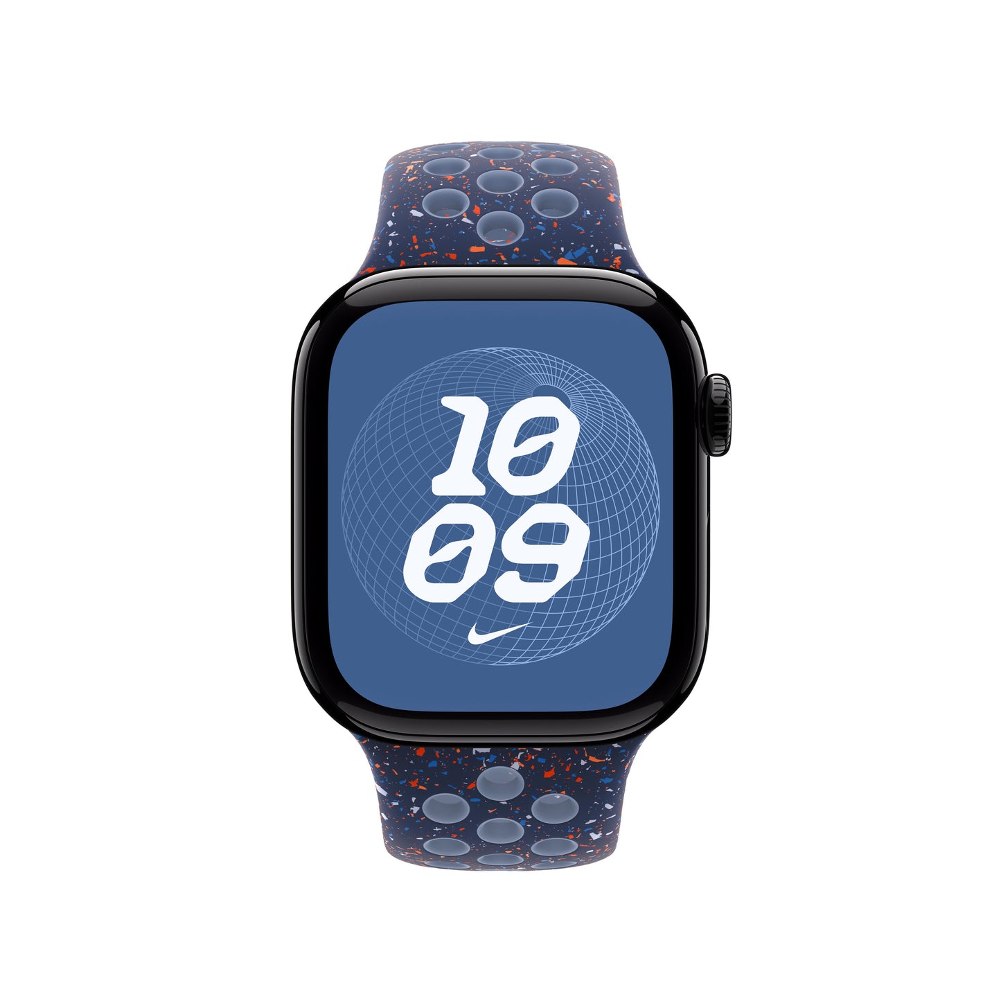 Řemínek pro Apple Watch 38/40/41/42 mm Apple Blue Ribbon sportovní Nike - M/L - iSTYLE CZ