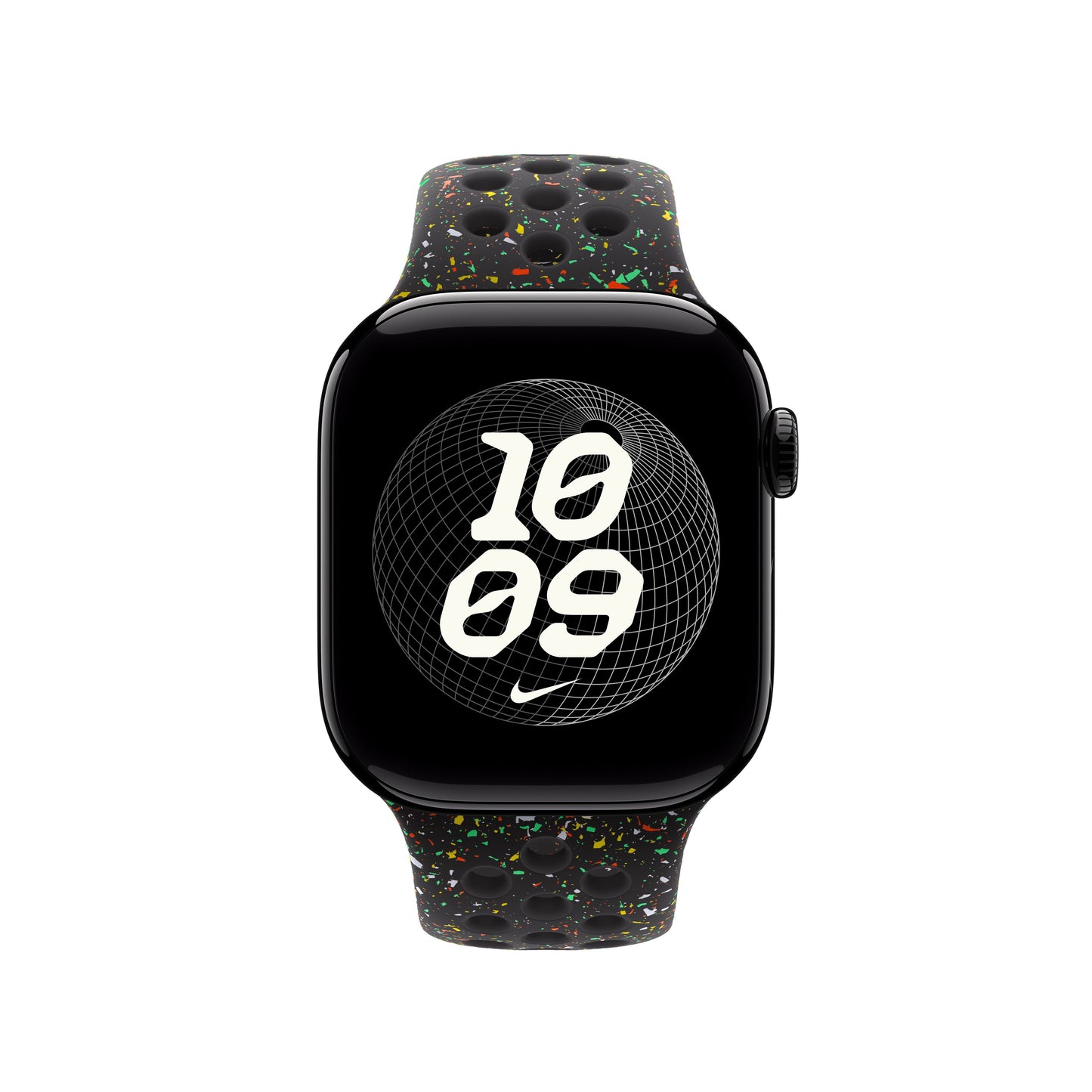 Řemínek pro Apple Watch 38/40/41/42 mm Apple Midnight Black sportovní Nike - M/L - iSTYLE CZ