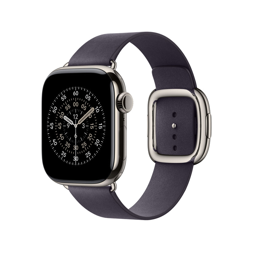 Řemínek pro Apple Watch 38/40/41/42 mm Apple půlnočně fialový s moderní přezkou - malý - iSTYLE CZ