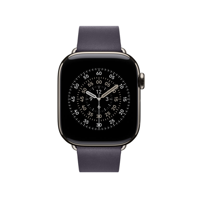 Řemínek pro Apple Watch 38/40/41/42 mm Apple půlnočně fialový s moderní přezkou - střední - iSTYLE CZ