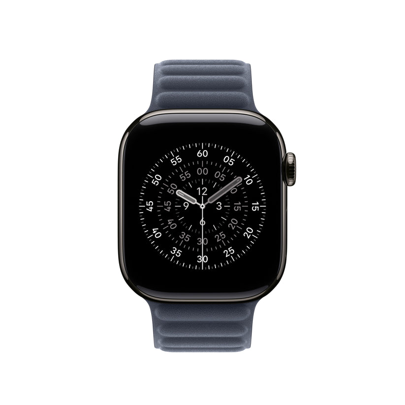 Řemínek pro Apple Watch 38/40/41/42 mm Apple námořnicky modrý magnetický tah - M/L - iSTYLE CZ