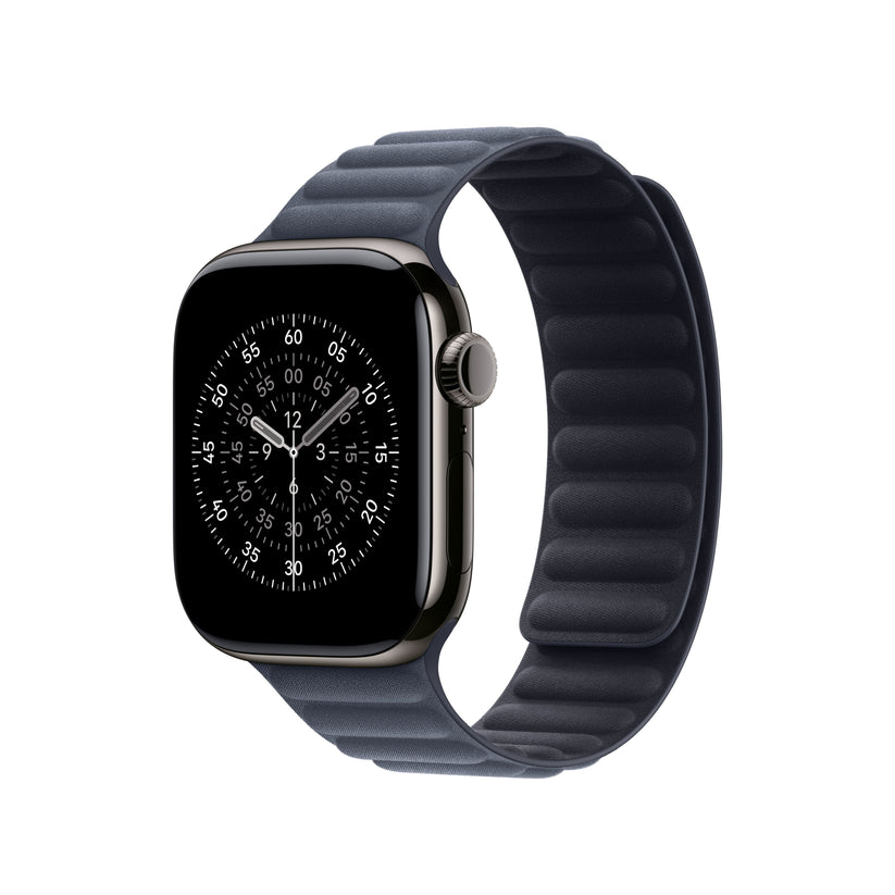 Řemínek pro Apple Watch 38/40/41/42 mm Apple námořnicky modrý magnetický tah - S/M - iSTYLE CZ