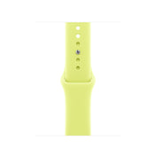 Řemínek pro Apple Watch 38/40/41/42 mm Apple neonově žlutý sportovní - M/L - iSTYLE CZ