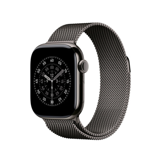 Řemínek pro Apple Watch 38/40/41/42 mm Apple břidlicově šedý milánský tah - iSTYLE CZ