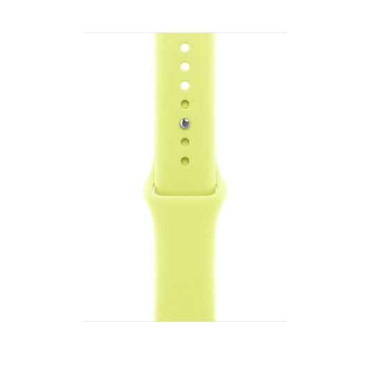 Řemínek pro Apple Watch 44/45/46/49 mm Apple neonově žlutý sportovní - M/L - iSTYLE CZ