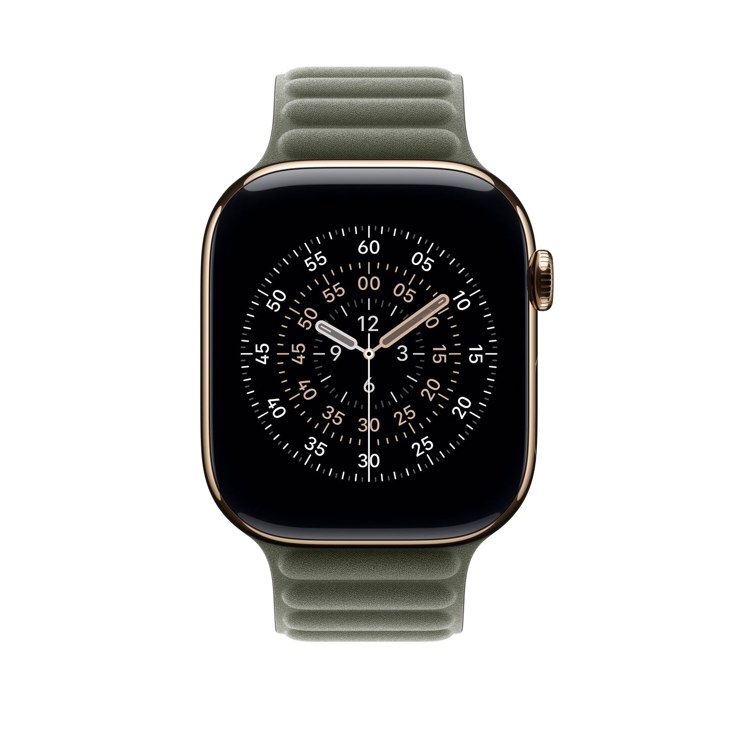 Řemínek pro Apple Watch 44/45/46/49 mm Apple šalvějově šedý magnetický tah - S/M - iSTYLE CZ
