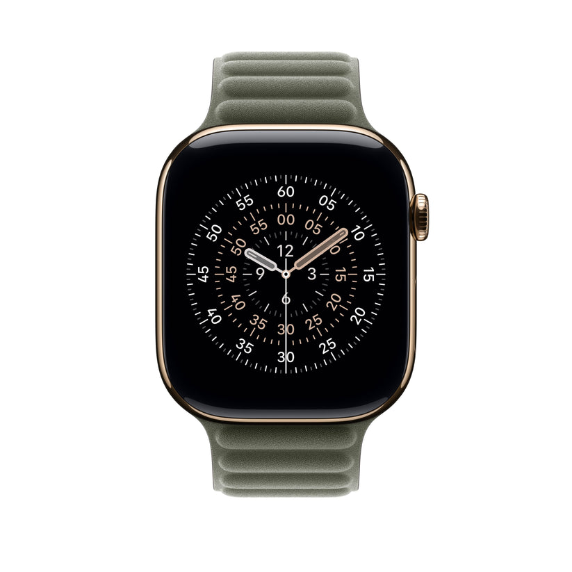 Řemínek pro Apple Watch 44/45/46/49 mm Apple šalvějově šedý magnetický tah - S/M - iSTYLE CZ