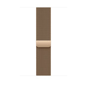 Řemínek pro Apple Watch 44/45/46/49 mm Apple zlatý milánský tah - S/M - iSTYLE CZ