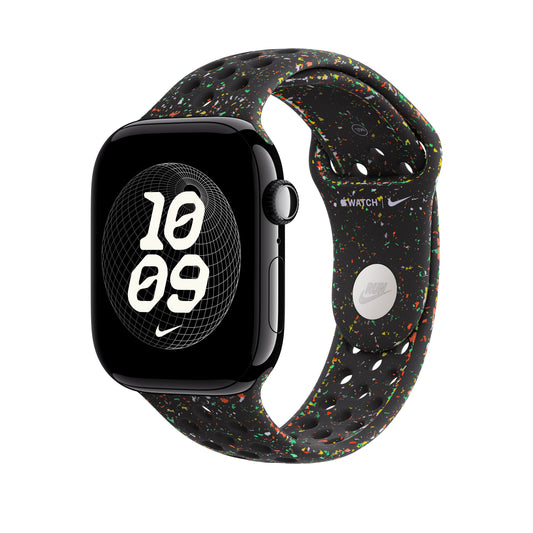 Řemínek pro Apple Watch 44/45/46/49 mm Apple Midnight Black sportovní Nike - M/L - iSTYLE CZ