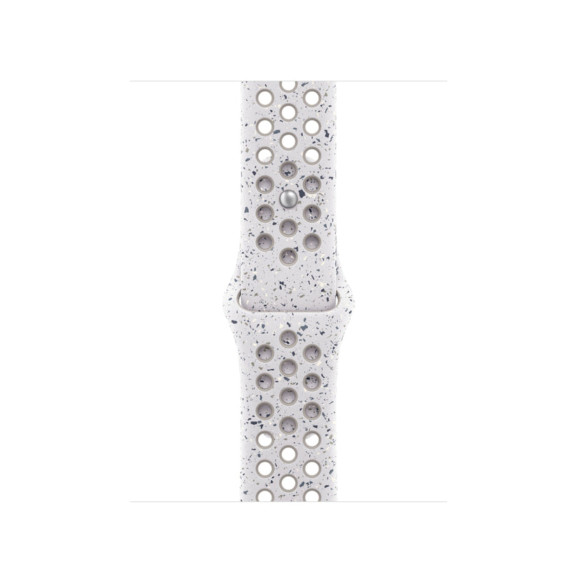 Řemínek pro Apple Watch 38/40/41/42 mm Apple Veiled Grey sportovní Nike - S/M - iSTYLE CZ