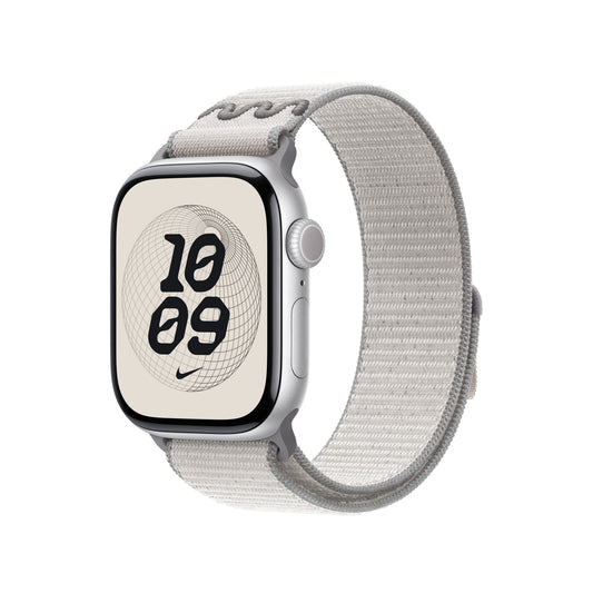 Řemínek pro Apple Watch 38/40/41/42 mm Apple Veiled Grey provlékací sportovní Nike - iSTYLE CZ
