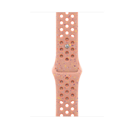 Řemínek pro Apple Watch 44/45/46/49 mm Apple Alpenglow Pink sportovní Nike - S/M - iSTYLE CZ