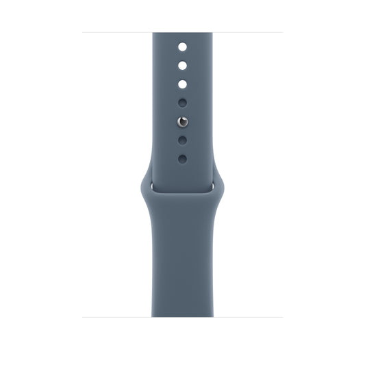 Řemínek pro Apple Watch 44/45/46/49 mm Apple ocelově modrý sportovní - S/M - iSTYLE CZ