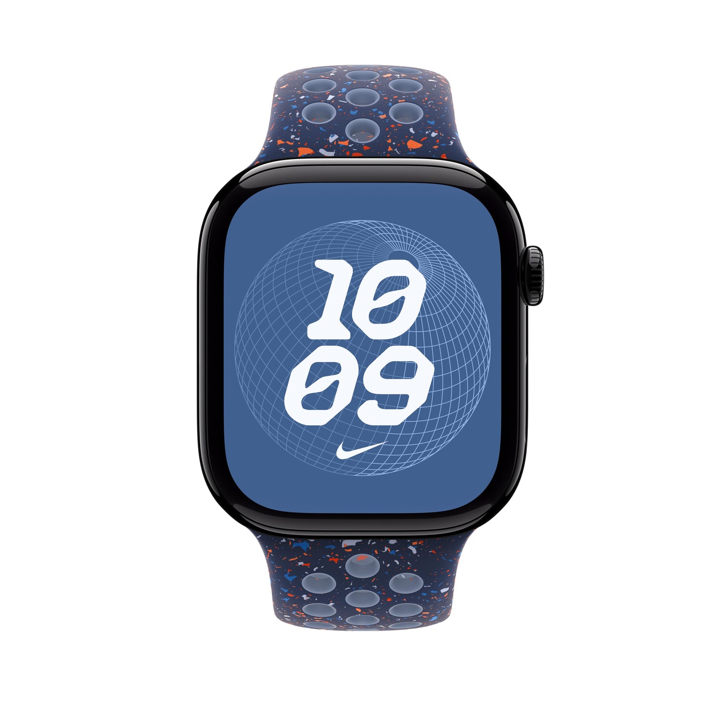 Řemínek pro Apple Watch 44/45/46/49 mm Apple Blue Ribbon sportovní Nike - S/M - iSTYLE CZ