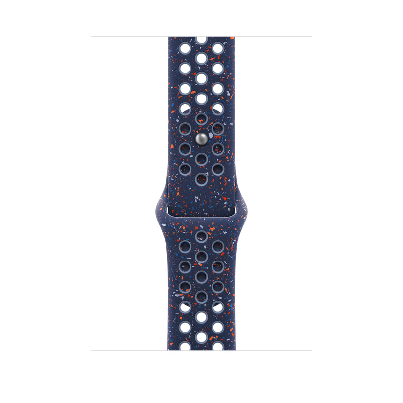 Řemínek pro Apple Watch 44/45/46/49 mm Apple Blue Ribbon sportovní Nike - S/M - iSTYLE CZ