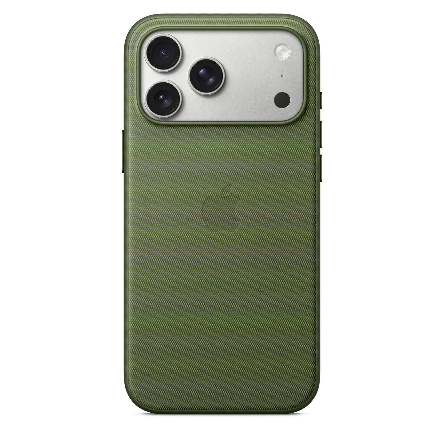 Kryt na iPhone 17 Pro Max z tkaniny TechWoven Apple s MagSafe - zelený - iSTYLE CZ