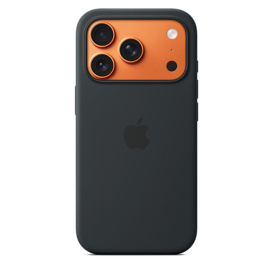 Silikonový kryt na iPhone 17 Pro Apple s MagSafe - černý - iSTYLE CZ