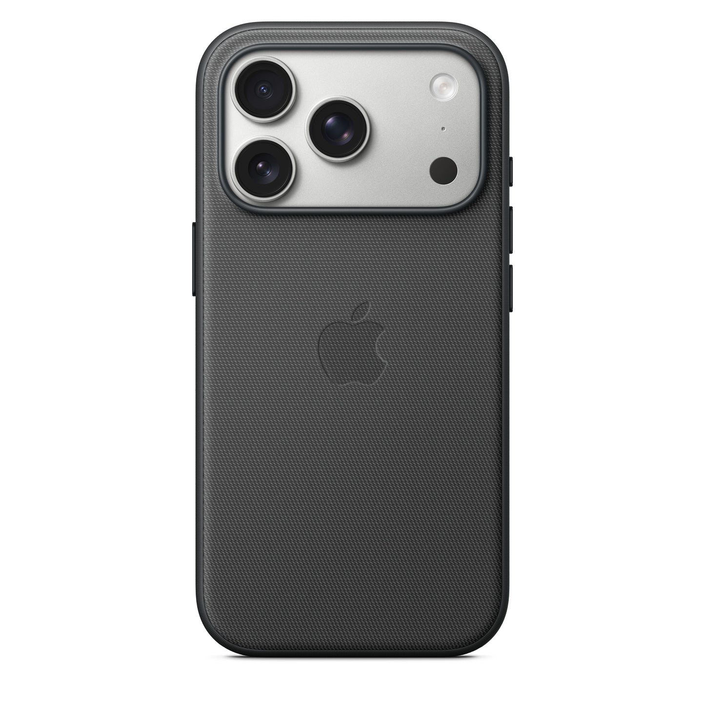 Kryt na iPhone 17 Pro z tkaniny TechWoven Apple s MagSafe - černý - iSTYLE CZ