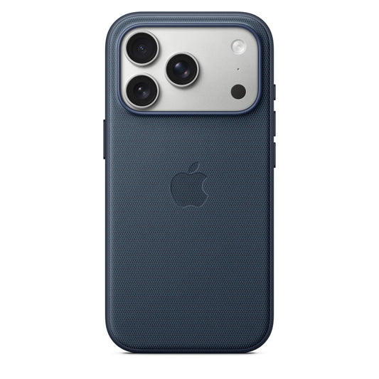 Kryt na iPhone 17 Pro z tkaniny TechWoven Apple s MagSafe - modrý - iSTYLE CZ