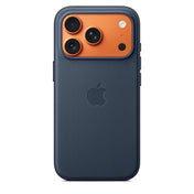 Kryt na iPhone 17 Pro z tkaniny TechWoven Apple s MagSafe - modrý - iSTYLE CZ
