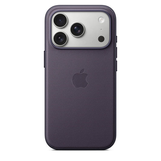 Kryt na iPhone 17 Pro z tkaniny TechWoven Apple s MagSafe - fialový - iSTYLE CZ