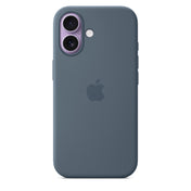 Silikonový kryt na iPhone 17 Apple s MagSafe - ocelově modrý - iSTYLE CZ