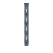 Prodloužení Oceánského řemínku pro Apple Watch 44/45/46/49 mm Apple ocelově modré - provedení z přírodního titanu - iSTYLE CZ