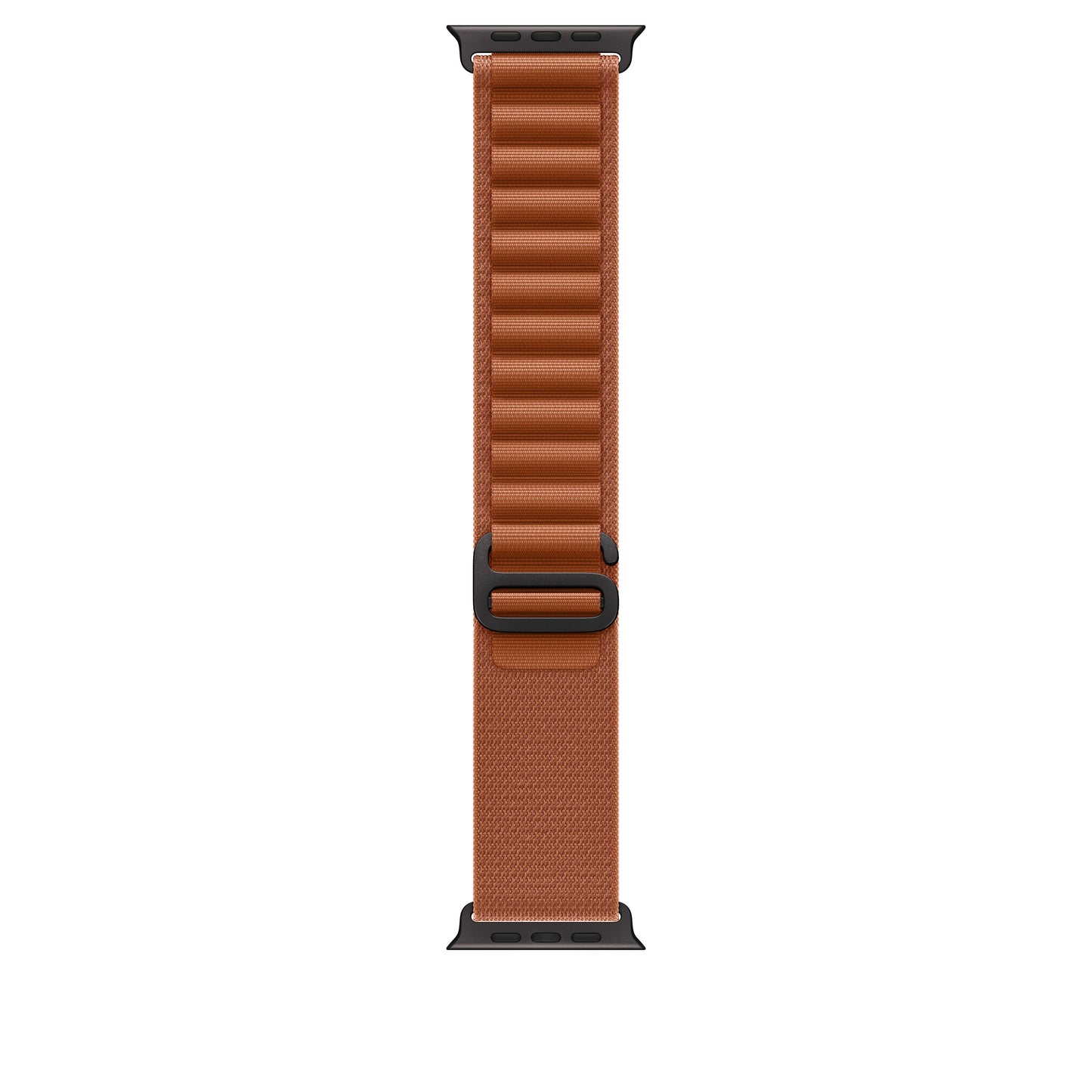Řemínek pro Apple Watch 44/45/46/49 mm Apple terakotový Alpský tah - velký - provedení z černého titanu - iSTYLE CZ