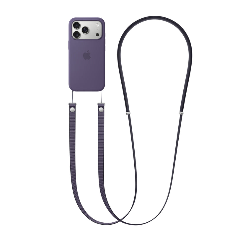 Crossbody popruh Apple - fialový - iSTYLE CZ