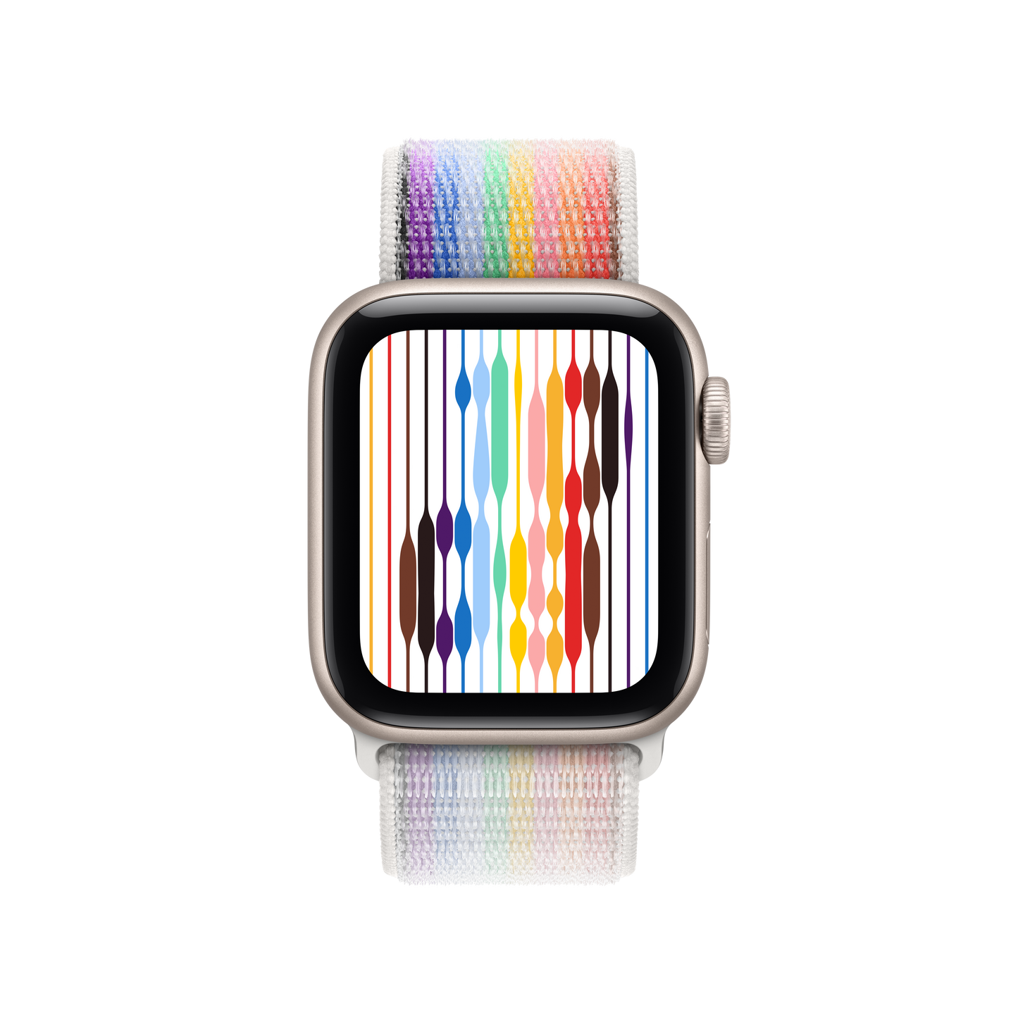 Řemínek pro Apple Watch 38/40/41/42 mm Apple provlékací sportovní Pride Edition - iSTYLE CZ