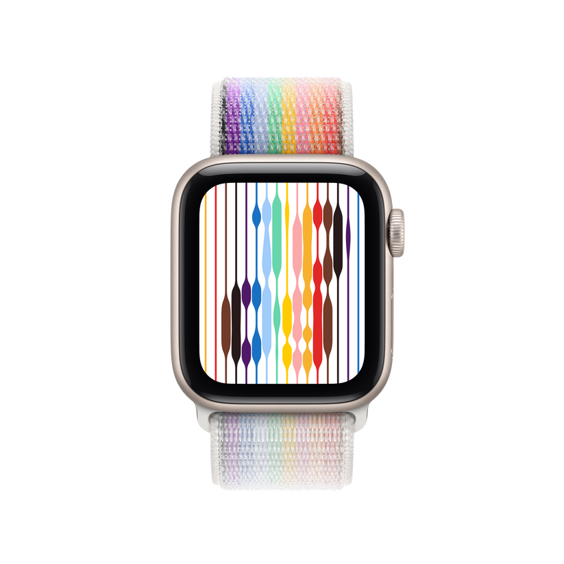 Řemínek pro Apple Watch 38/40/41/42 mm Apple provlékací sportovní Pride Edition - iSTYLE CZ