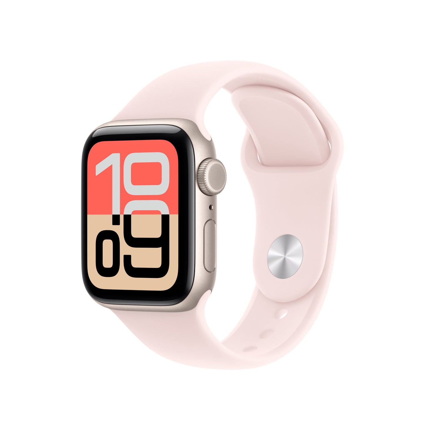 40mm jemně růžový sportovní řemínek – M/L - iSTYLE.cz