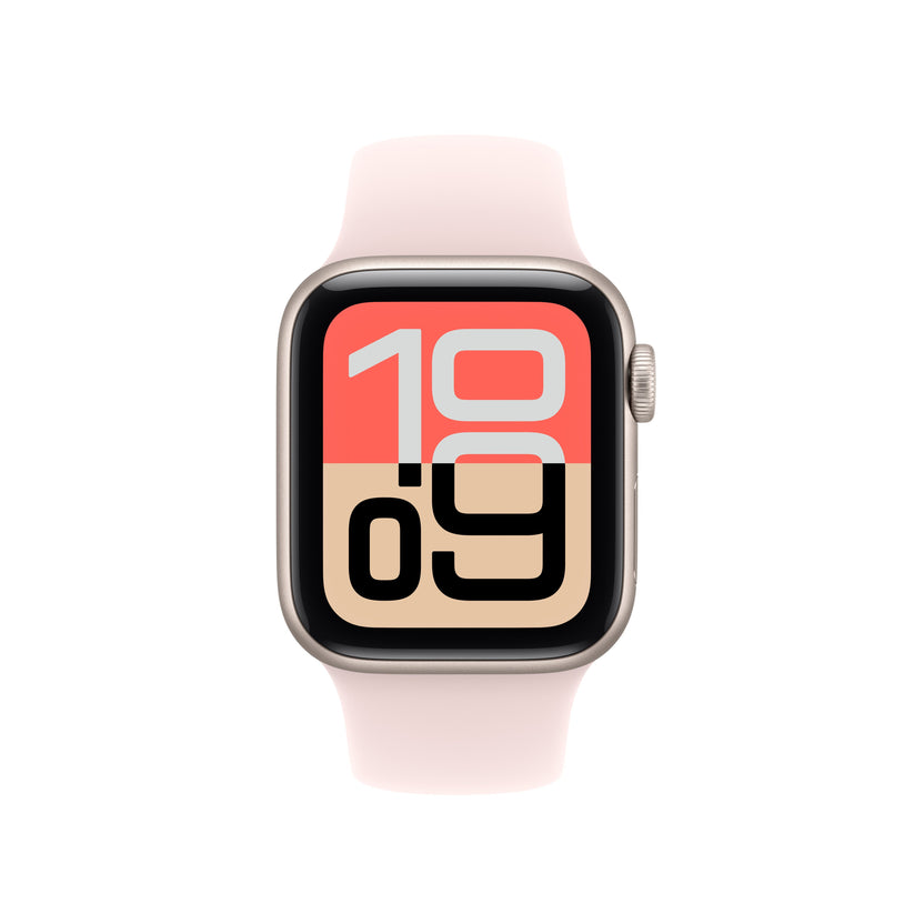 40mm jemně růžový sportovní řemínek – M/L - iSTYLE.cz