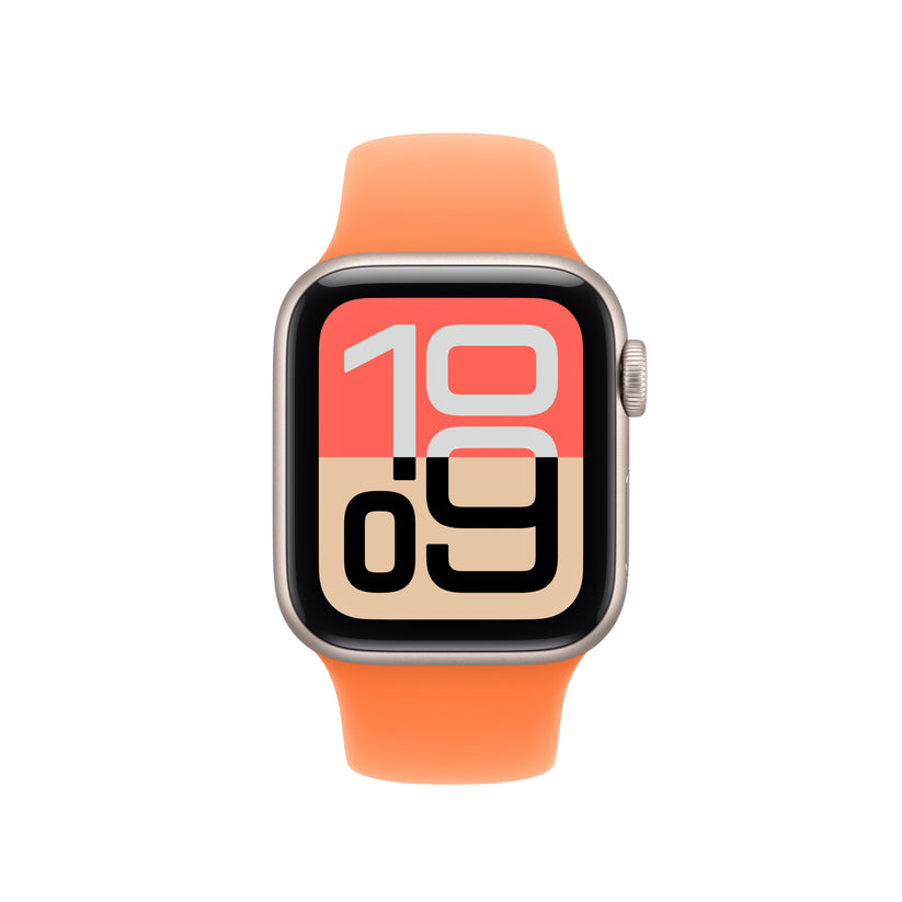 40mm mandarinkový sportovní řemínek – M/L - iSTYLE.cz