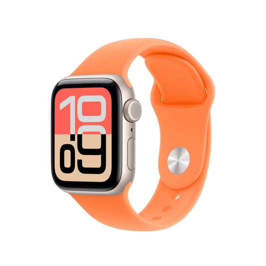 40mm mandarinkový sportovní řemínek – S/M - iSTYLE.cz