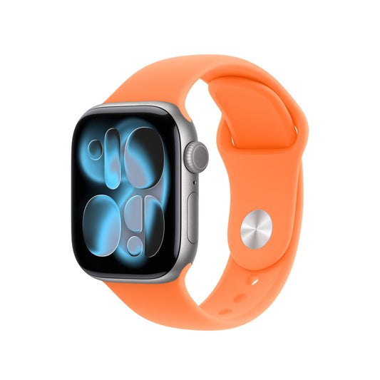 42mm mandarinkový sportovní řemínek – M/L - iSTYLE.cz