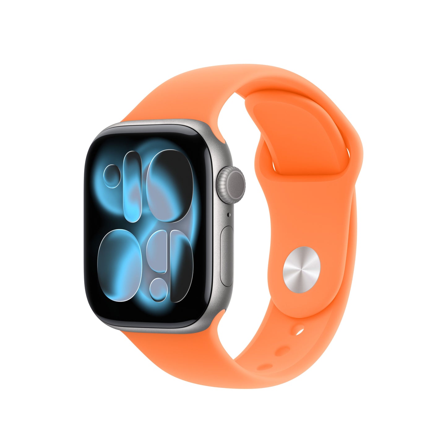 42mm mandarinkový sportovní řemínek – S/M - iSTYLE.cz