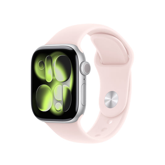 42mm jemně růžový sportovní řemínek – S/M - iSTYLE.cz