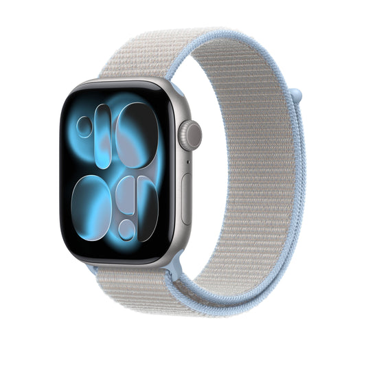 46mm mlžně modrý provlékací sportovní řemínek - iSTYLE.cz