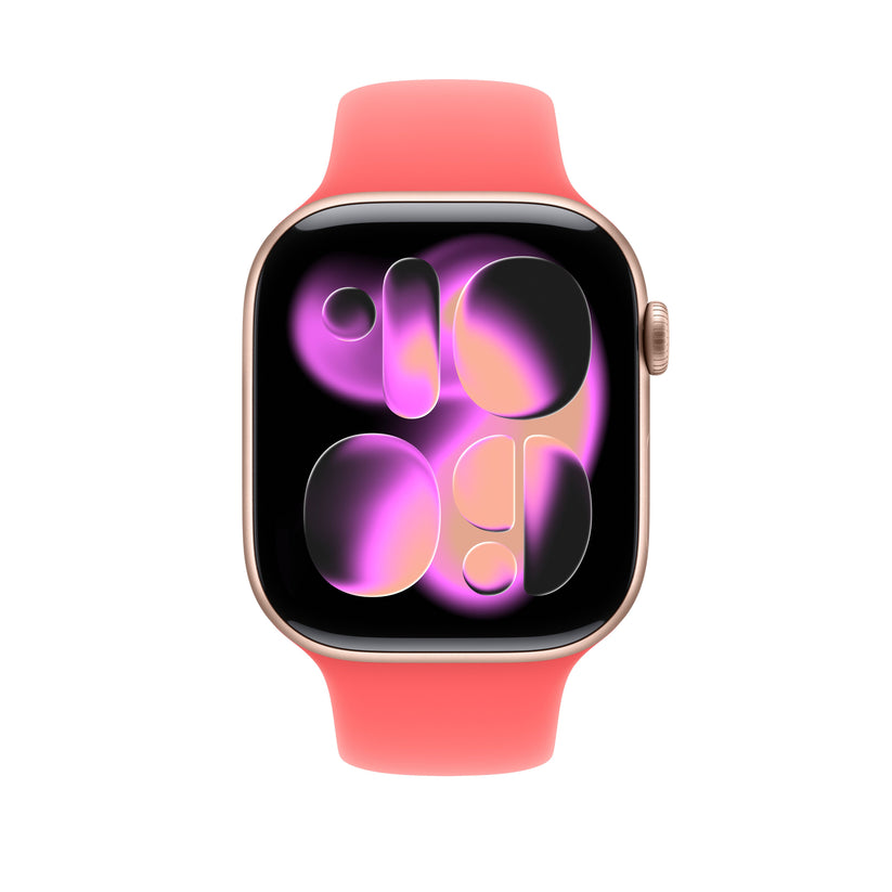 46mm guavově růžový sportovní řemínek – M/L - iSTYLE.cz