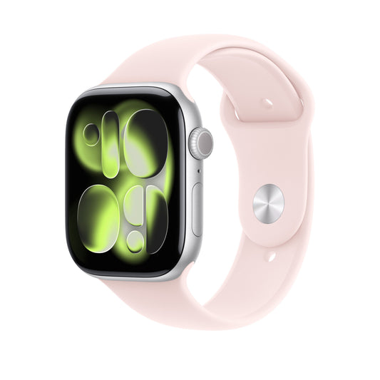 46mm jemně růžový sportovní řemínek – M/L - iSTYLE.cz
