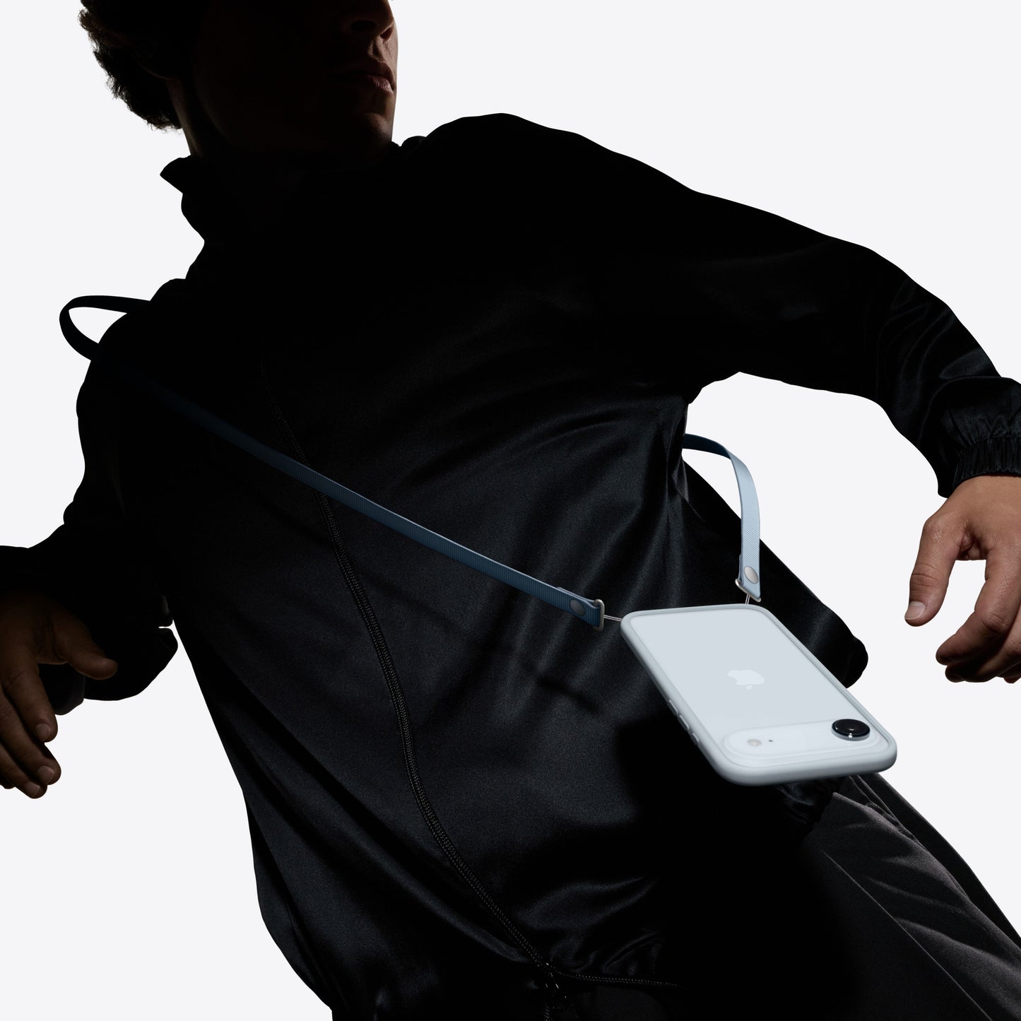 Crossbody popruh – jemně růžový - iSTYLE.cz