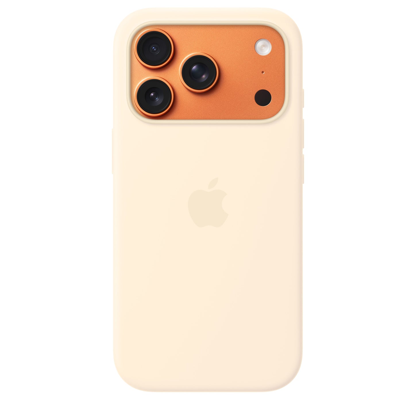 Silikonový kryt s MagSafe na iPhone 17 Pro – vanilkový - iSTYLE.cz
