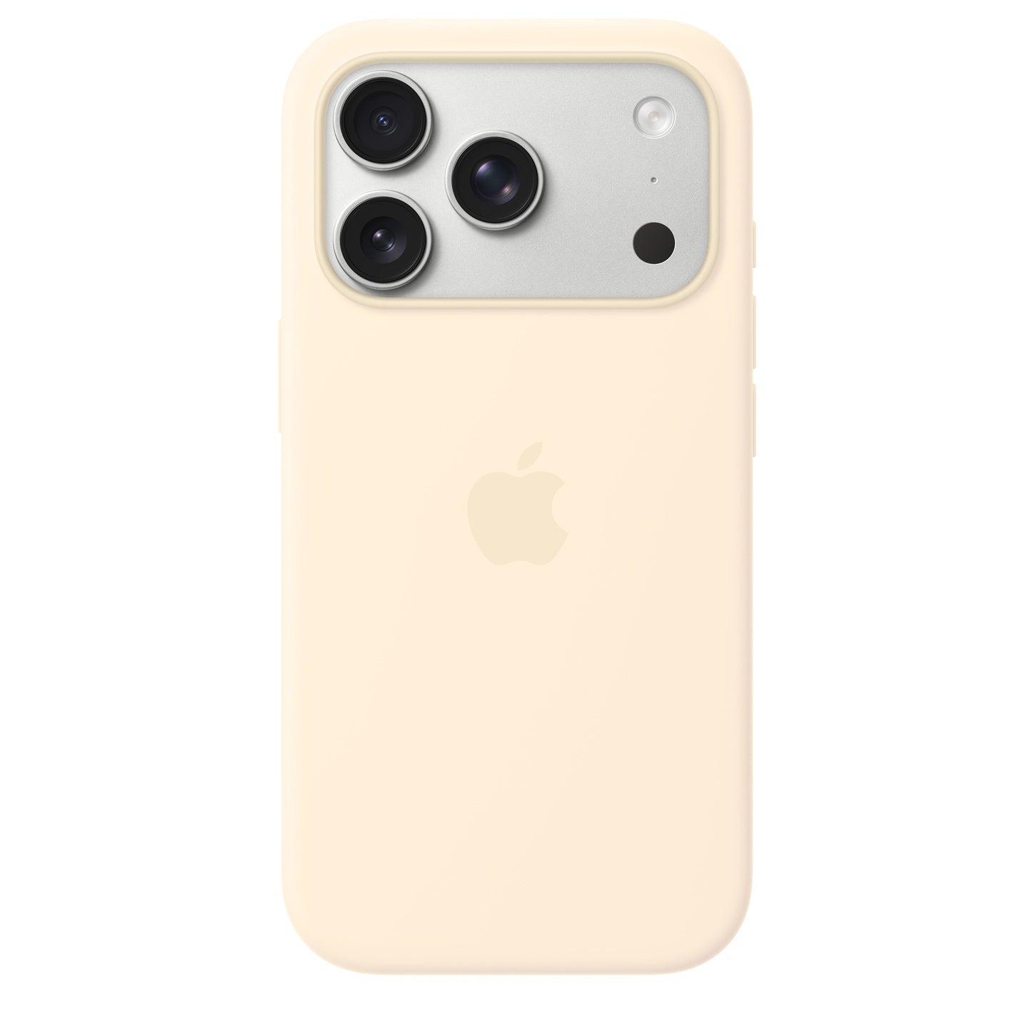 Silikonový kryt s MagSafe na iPhone 17 Pro – vanilkový - iSTYLE.cz