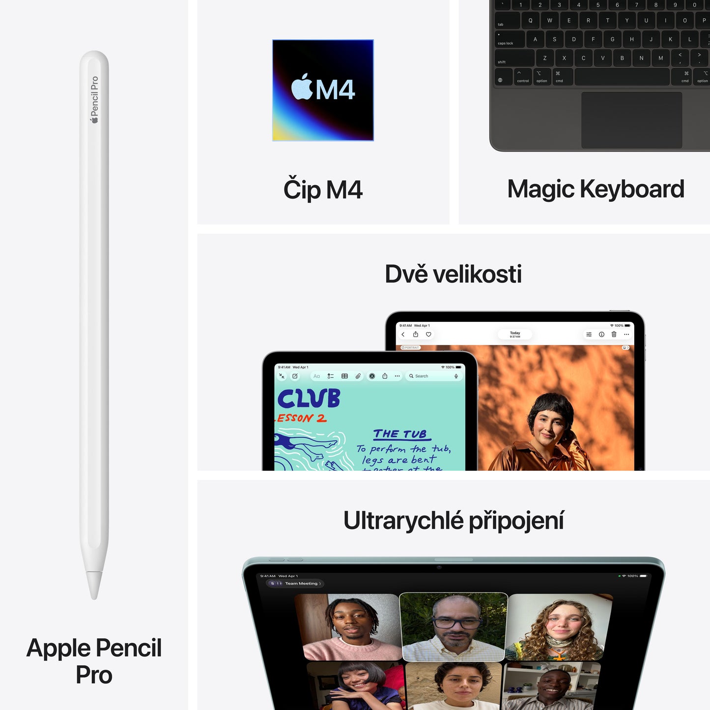 11palcový iPad Air Wi-Fi 128 GB - vesmírně šedý (M4) - iSTYLE.cz